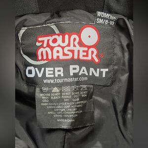 Tour Master Women's Black Over Pant